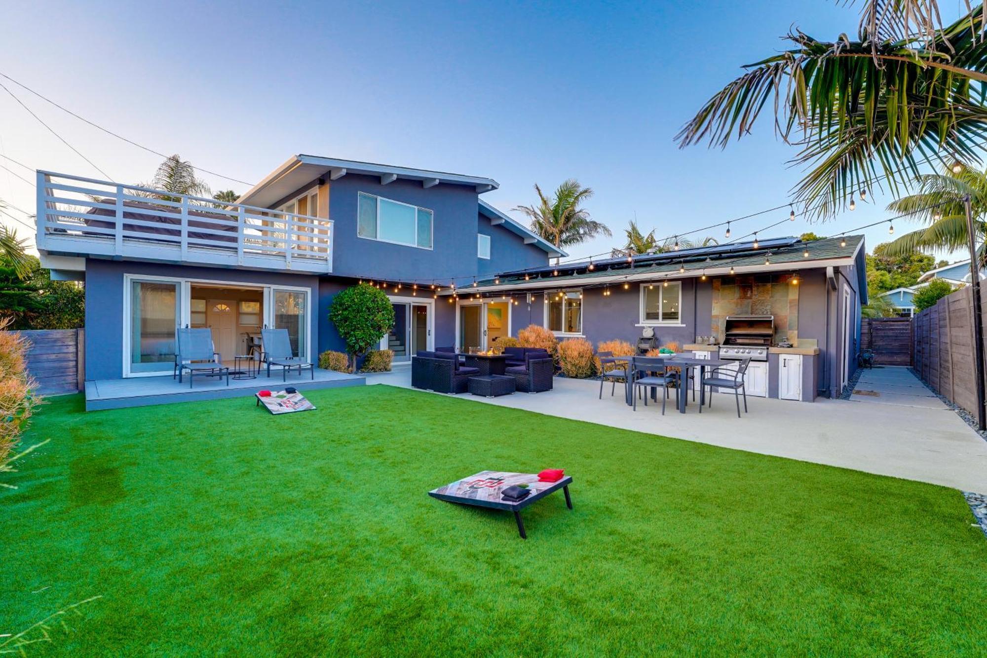 Bird Rock Dreams - Ocean Views, Massive Yard, Outdoor Dining, Fast Wifi & Ac! Holiday home San Diego